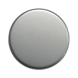 Blindrosette WG D70, ø 50 mm, mit Universalträger "U", silber eloxiert