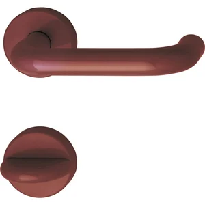 Drückergarnitur 111.23 R - auf Rosette WC, 38 - 48, rubinrot