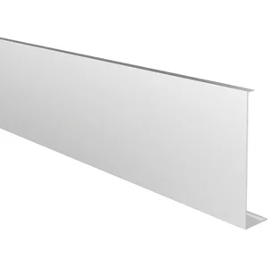 ECONOMY Abdeckprofil für Bodenprofil 0011 FLEX LIGHT, 2500 mm, silber eloxiert