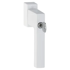 HOPPE Fenstergriff TOULON Sperrzylinder Secustik, VK 32-42 mm, weiss