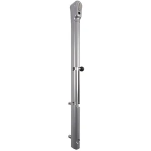 Verriegelbarer Bolzen-Stangenriegel KEYDROP,Riegel 100mm Höhenverstell. silber