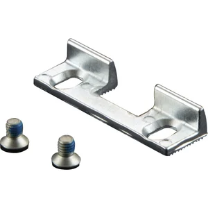 KFV Austauschstück 115, Zinkdruckguss silber, 46 x 14,4 mm