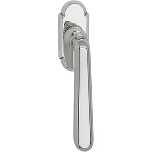MARCHESI Fenstergriff ALT-WIEN - verdeckt geschraubt, 7x35, Messing verchromt