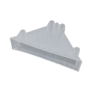 Kantenschutzecke geschlossen mit Druckpolster transparent 16 x 50 mm