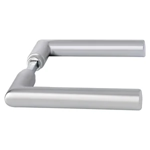SCH-LINE Drückerpaar SCH L-Form, 8 mm, Aluminium silber eloxiert