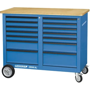 GEDORE Rollwerkbank 1506 XL 1250 x 985 x 550 mm 18 Schubladen