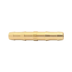 Druckluft Schlauchverbindungsrohr Messing für 6 mm Schlauch
