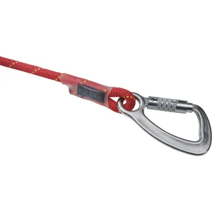 TEUFELBERGER Kernmantelseil mit vernähter Schlaufe und Croc-Karabiner Länge 20 m