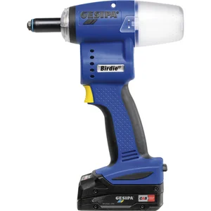 GESIPA Akku-Blindniet-Setzgerät Birdie CAS 18 V / 2 x 2,0 Ah Li-Ion im Systainer