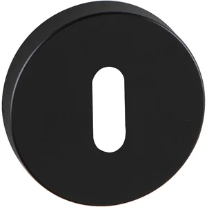 MARCHESI Schlüsselrosette BB, ø 52, Höhe 10 mm, Zamak schwarz matt