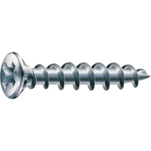 SPAX-FEX-KS Fensterbauschraube 4.2x 30 PH 2 Stahl silber für Kunststoffprofile