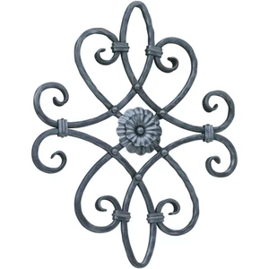 ARTEFERRO Zierelement, Profil 12 x 12 mm, 430 x 530 mm, Schmiedeeisen
