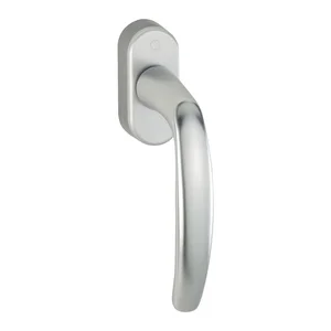 HOPPE Fenstergriff ATLANTA - Secustik, VK 7 x 32 - 42 mm, Alu silber