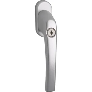 ROTO Fenstergriff ROTOLINE - Sperrzylinder, 40 Nm, Aluminium silber eloxiert
