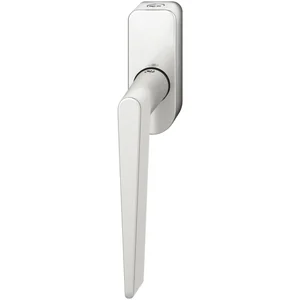 FSB Fenstergriff 34 1005 abschließbar ovale Rosette, Aluminium silber eloxiert