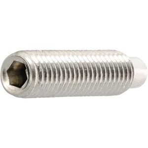 ISO4028 M 8x 20 Edelstahl A4 Gewindestift mit Zapfen Innensechskant (DIN915)