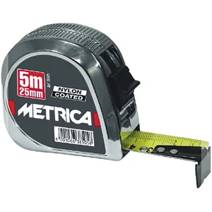 METRICA Rollbandmaß No Scratch 5 m EG-Prüfzeichen Genauigkeit II