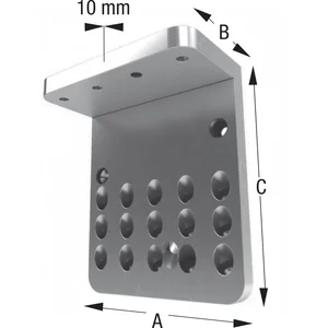 SIMPSON Hirnholzverbinder EL 40-B Aluminium mit Bewertung