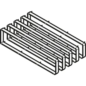 Durchwurfhals SET für 260 mm Klappe KS