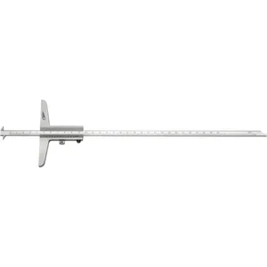 HELIOS PREISSER Breiten-/Abstand-Tiefenmessschieber DIN 862 Messbereich 0-200 mm