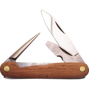 Kabelmesser klappbar dreiteilig Klinge, Schaber und Schraubendreher