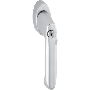 HOPPE Fenstergriff BREST - sperrbar, VK 7 x 32 - 42 mm, Alu silber