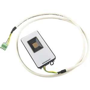 KFV Fingerscanner mit Dekorelement inkl. 1 m Kabel, signalgrau