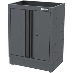 SEMLOC Unterbau-Flügeltürschrank 910 x 680 x 458 mm schwarz 1 Boden 60kg