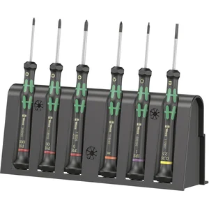 WERA Elektronik-Schraubendreher-Satz 2050/6 Rack 6-teilig