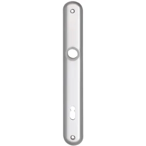 Langschild ELEGANT WG 500, BB 90, o. Hangerl, Alu poliert