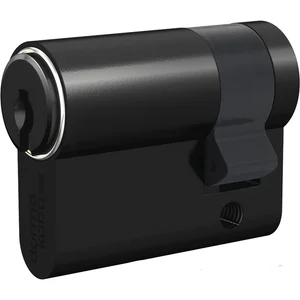 DORMAKABA Einbauhalbzylinder expert plus, verschiedensperrend, 60 mm, schwarz