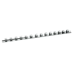GEDORE Federklemmleiste für 14 Steckschlüsseleinsätze 1/2" Länge 405 mm