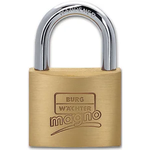BURG-WÄCHTER Vorhangschloss 400E Magno verschiedensperrend B-40mm Bügelhöhe 45mm