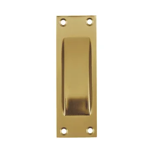 HOPPE Schiebetürmuschel 40 x 120 mm, Aluminium bronze eloxiert