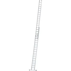 JUST Alu-Seilzug Industrieleiter 2-tlg. Type 56 Sprossen=2x14 Länge=4,23/7,34 m