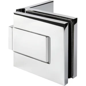 DORMA-Glas Duschtürband MORANO S1 XL 90° Glas-Wand, Messing glanzverchromt
