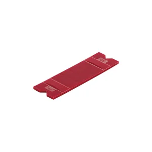 ROTO Bremsklötze 100 x 30 x 3 aus Kunststoff rot