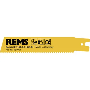 REMS Ersatz-Sägeblatt Spezial zu Tigersäge 140 mm für Stahlrohre (5 St)
