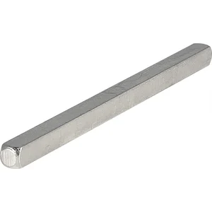 HOPPE WC-Vierkantstift 5 x 85 mm für Drückergarnituren Klasse 3, Stahl verzinkt