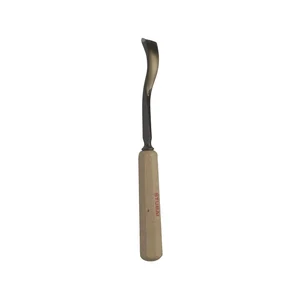 STUBAI Bildhauer-Stechbeitel geschliffen mit Holzheft Form 38 Breite 12 mm
