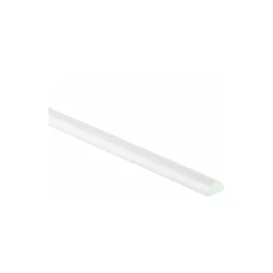 DORMA-Glas Schwallschutzprofil 5 x 10 mm, Länge 2000 mm, Acryl transparent
