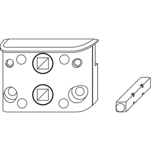MACO Zwischengetriebe DM -3,5 mm Falzluft 4 mm Überschlag 15 mm 9V silber