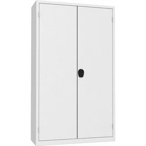 Flügeltürschrank 1950 x 1180 x 500 mm RAL7035 lichtgrau