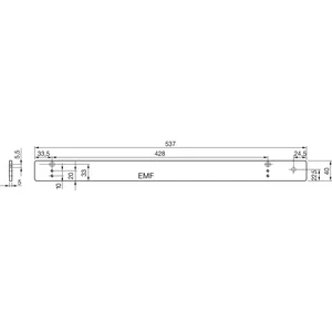 DORMAKABA Montageplatte G-EMF XEA