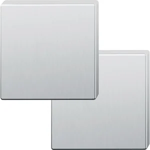 FSB Blindrosette quadratisch 12 1704 00000 ASL, Edelstahl matt