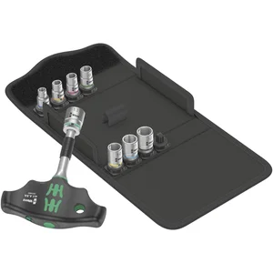 WERA Steckschlüssel- und Bit Satz 1/4" 400 RA Set 2 9-teilig