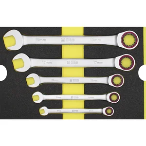 WGB Moflex Modul M Ringmaulschlüssel mit Ratsche 6190 5-teilig