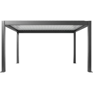 BIOHORT Pergola Gr. 4,5 x 3 dunkelgrau/weiß