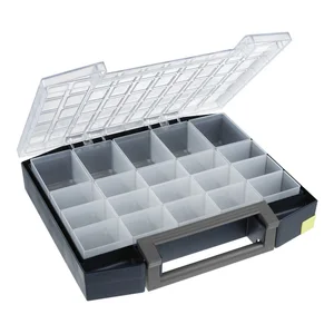 RAACO Sortimentkoffer Boxxser 80 5x10-20 Einsätze 361 x 421 x 78 mm