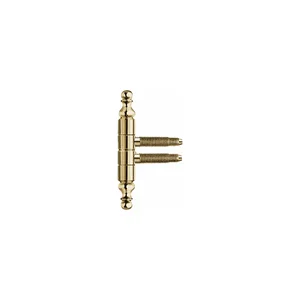 SFS Einbohrband mit Zierkopf, 13 mm, Stahl vermessingt